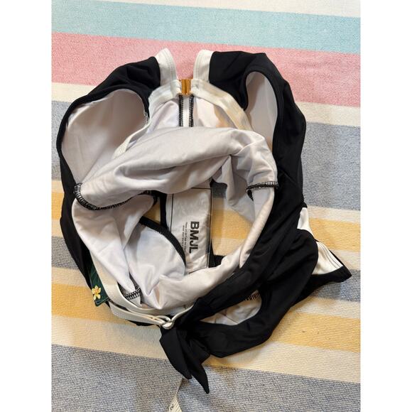 Chic BMJL Black & White One-Piece Bathing Suit - NWT Size Large - Picture 3 of 6